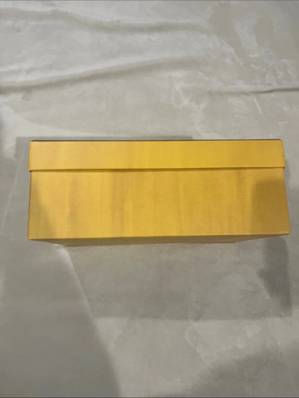 Fendi Yellow Logo Gift Box with Black Accents
